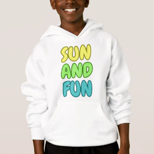 Soleil Et Amusement Veste À Capuche Pour Enfants