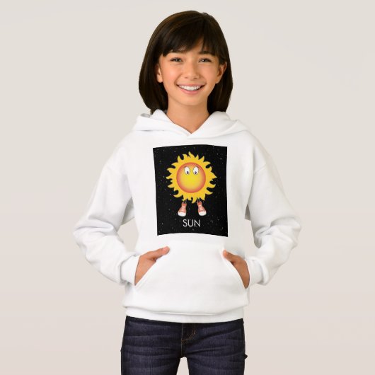 Soleil et étoiles dans l'espace (Devant entier)