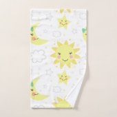 Soleil Et Lune (Serviette à main)