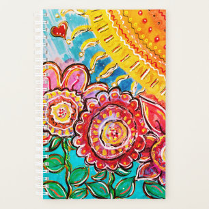 Soleil & Fleurs Planificateur coloré