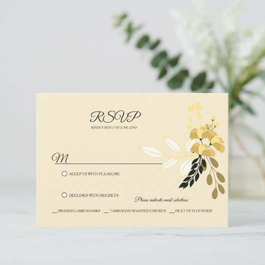 Soleil Floral RSVP (Debout devant)