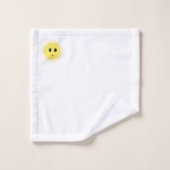 Soleil heureux charmant (Gant de toilette)