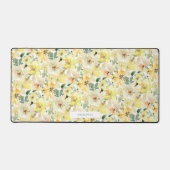 Soleil Jaune Aquarelle Florales Spirale (Recto)