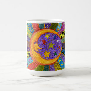 Soleil, Lune et Étoiles Mug