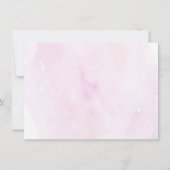 Soleil Nuages Roses Fille Anniversaire Merci (Dos)