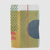 Soleil Rouge IV Golfhanddoek (Voorkant)