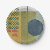 Soleil Rouge IV Papieren Bordje (Voorkant)