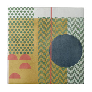 Soleil Rouge IV Tegeltje