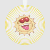 Soleil souriant (dos)