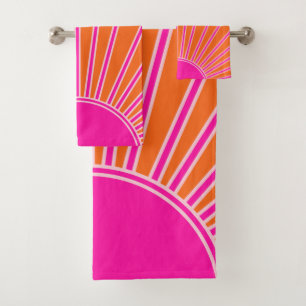 Soleil Sunrise Orange Et Rose Chaud Preppy Sunshin