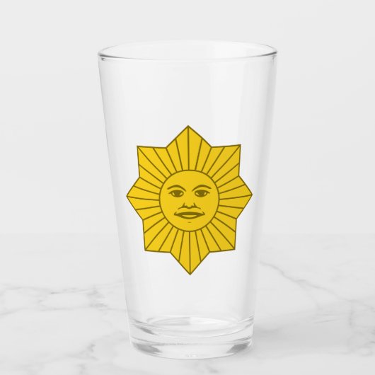 Soleil uruguayen de mai / Verre Sol de Mayo (Devant)