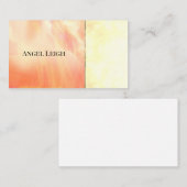 Soleil, Yoga, Spiritualité, Conseil, Carte de visi (Devant / Derrière)