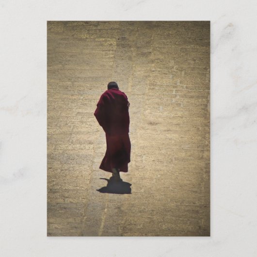 Solemn Monk Briefkaart (Voorkant)