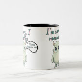 Solemn Sorry – Minimalist Cute Monster Apology Mug (Centre)