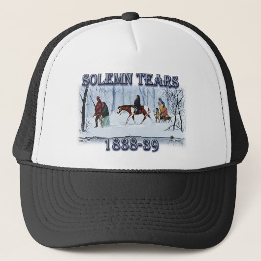 Solemn Tears Trucker Pet (Voorkant)