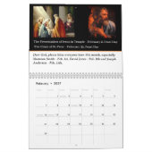 Solennités catholiques et Calendrier des fêtes (Feb 2027)