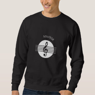 Solfege Muziek Symbool sweatShirt