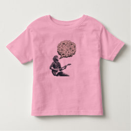 Solfeggio explosieve gitaar speler kinder shirts