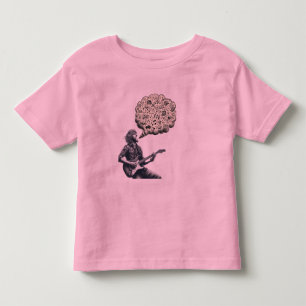 Solfeggio explosieve gitaar speler kinder shirts