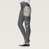 Solfeggio explosieve gitaar speler leggings (Links)