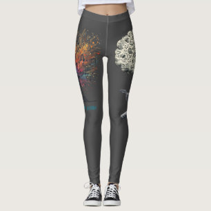 Solfeggio explosieve gitaar speler leggings