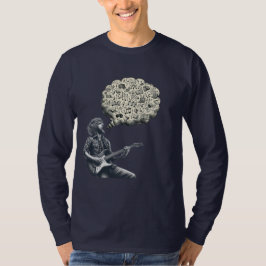 Solfeggio explosieve gitaar speler t-shirt