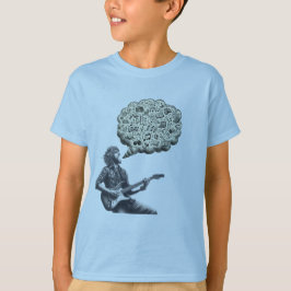Solfeggio explosieve gitaar speler t-shirt