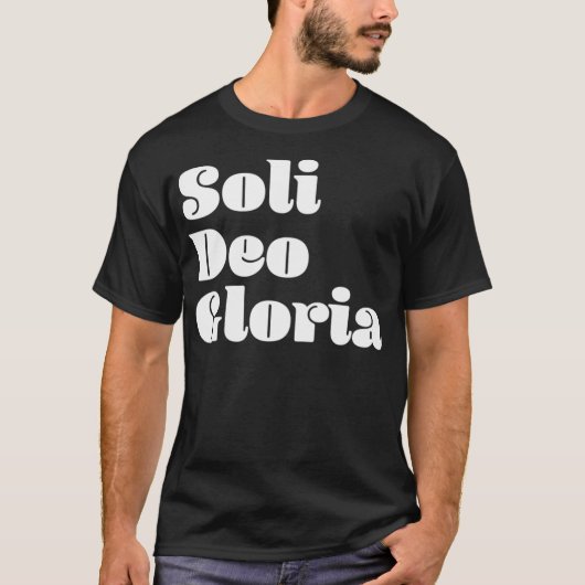 Soli Deo Gloria _2 T-shirt (Voorkant)