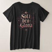 Soli Deo Gloria, Gloire soit à Dieu seul, chrétien (Design dos)