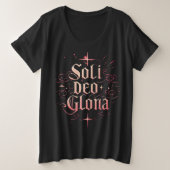 Soli Deo Gloria, Gloire soit à Dieu seul, chrétien (Design devant)