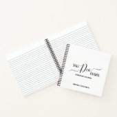 SOLI DEO GLORIA Journal de Gratitude personnalisée (Intérieur)