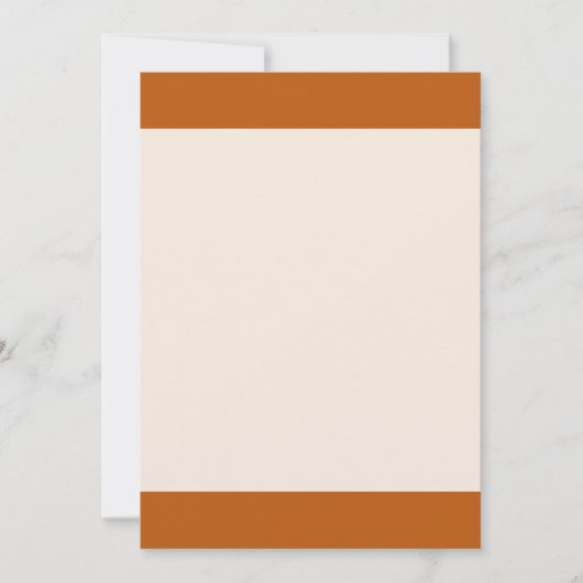 Solid Autumn Oranje kleur (Voorkant)