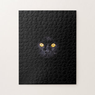 Solid Background, moeilijk dierlijk pakket met zwa Legpuzzel