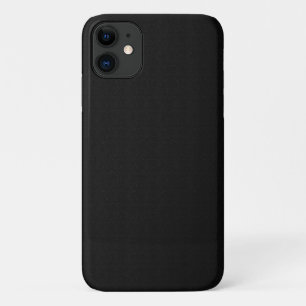 Solid Black iPhone 11 Hoesje