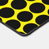 Solid Black Dotted Stylish Bright Yellow (Coin)