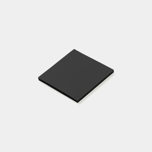 Solid Black Post-it® Notes (Schuin)
