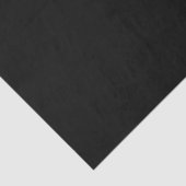 Solid Black Tissuepapier (Detail)