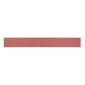 Solid Blush Red Ribbon Grosgrain Lint (Voorkant)