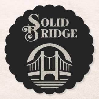 SOLID BRIDGE KARTONNEN ONDERZETTERS