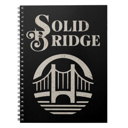 SOLID BRIDGE NOTITIEBOEK (Voorkant)