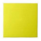 Solid Bright Geel Keramisch Tile Tegeltje (Voorkant)