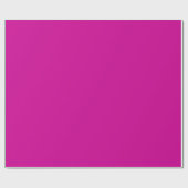 Solid Bright Magenta Cadeaupapier (Vlak)