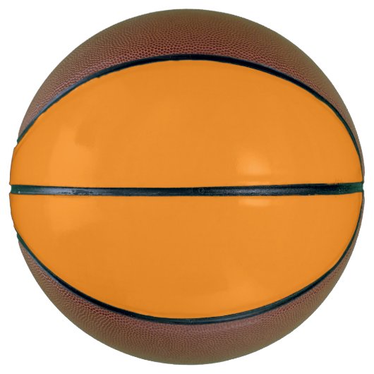 Solid carrot orange basketbal (Voorkant)