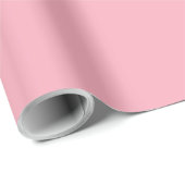 Solid cherry blossom roze cadeaupapier (Rol Hoek)