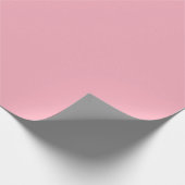Solid cherry blossom roze cadeaupapier (Hoek)