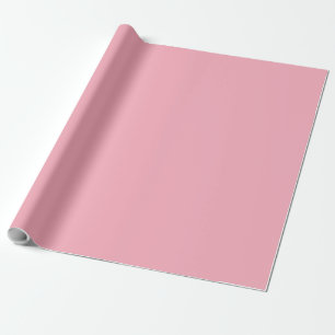 Solid cherry blossom roze cadeaupapier