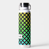 Solid Circle Cross van Kenneth Yoncich Waterfles (Achterkant)