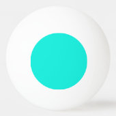 Solid Color: Bright Aqua Pingpongballen (Achterkant)