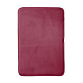 Solid Color burgundy maroon Badmat (Voorkant Verticaal)