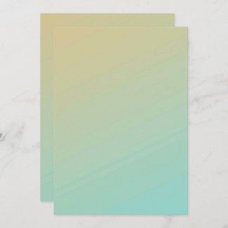 Solid Color Flat Invitations Aankondigingen Kaart